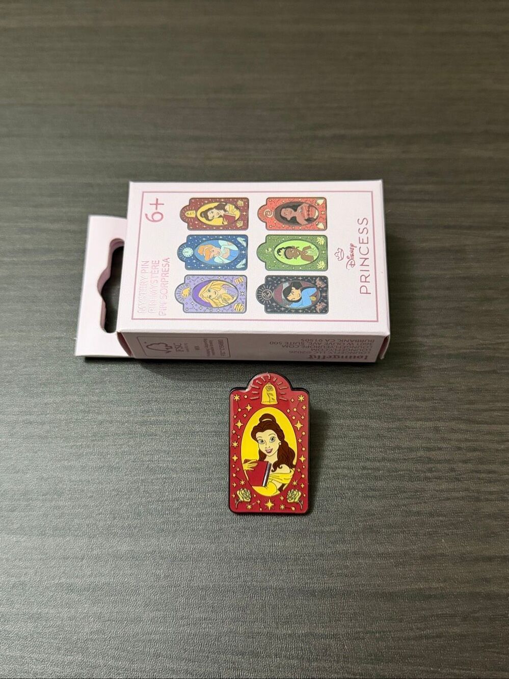 Loungefly Disney Princess Celestial Portrait Blind Box Enamel Pin - Belle
